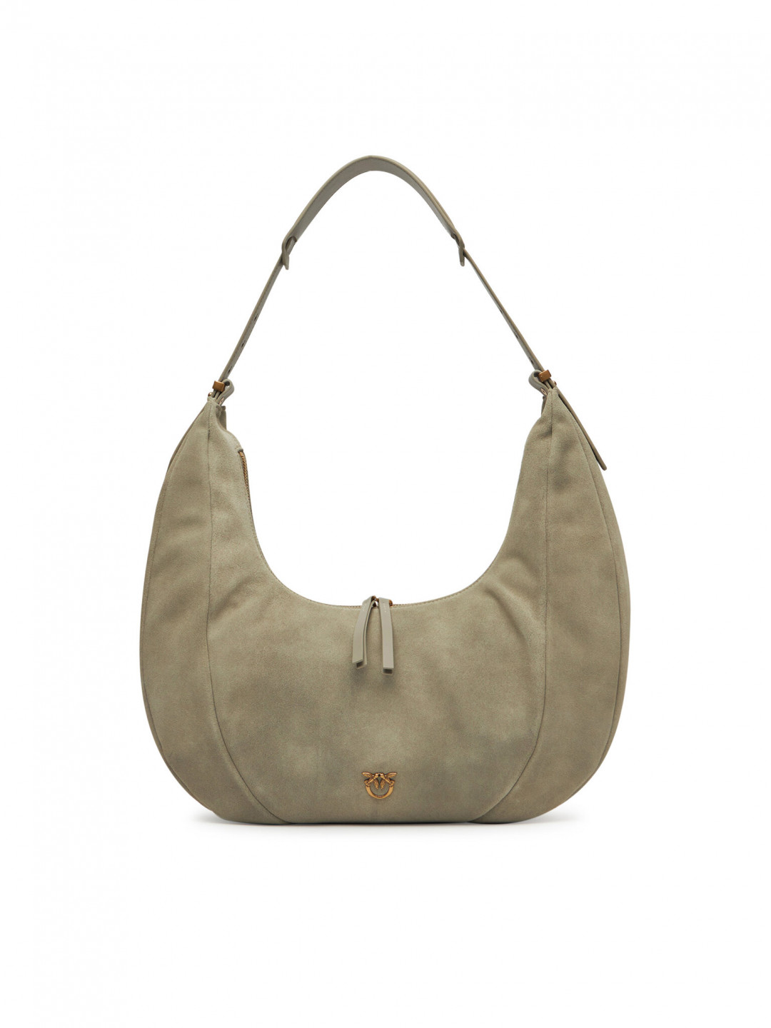 PINKO Kabelka Slouchy Hobo Big PE 25 PLTT 104295 A29N Šedá